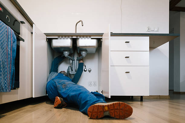 Professional Drain Cleaning technician working in Richmond, KY